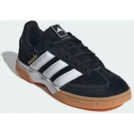 adidas Herren Handballschuhe Spezialist Indoor, Schuh - Core Black / Cloud White / Grey Three - 37 1/3 in Schwarz CBLACK/FTWWHT/GRETHR