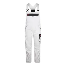 Latzhose "3290-880" Galaxy leicht - 58 - weiß/grau