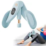 Oberschenkeltrainer, 7-16 KG Einstellbarer Widerstand, LED Beckenboden Trainer, Beckenboden Trainingsgerät Beinpresse, Multifunktionaler, Beckenbodentrainer für Frau, Beckenbodentrainer für Männer