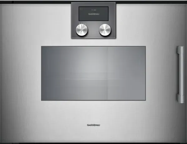 Gaggenau BSP221111 Dampfgarofen 60 cm Serie 200 Metallicallic Türanschlag lin...