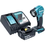 Makita DEADML 815 RT1 LED Akku Handleuchte 14,4 - 18 V 160 lm + 1x Akku 5,0 Ah + Ladegerät