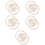 UKCOCO 10stücke Perlenschmuck Fotorequisiten Für Nagelkunst Dekorative Fotorequisiten Für Schmuck Und Nagelfotografie Für Stilvolle Präsentationen