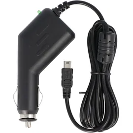 AccuCell KFZ-Ladekabel Mini-USB mit TMC-Antenne, 2A Ladestrom