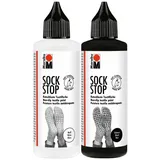 Marabu Sock Stop Textilfarbe 2 St. schwarz/weiß