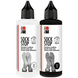 Marabu Sock Stop Textilfarbe 2 St. schwarz/weiß