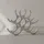 KADIMA DESIGN Weinregal 29 x 14 x 24 cm Silber