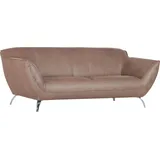 GUTMANN FACTORY 2-Sitzer GUTMANN FACTORY "Venezuela", braun (hellbraun), B:205cm H:83cm T:100cm, Sofas