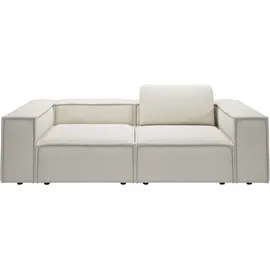 Home Affaire 2-Sitzer HOME AFFAIRE "Watertown, modernes Sofa 246 cm breit, auch in Feincord", weiß, B:246cm H:68cm T:118cm, 96% Polyester, 4% Nylon, Sofas, stilvolles Sofa für 2 Personen mit extra breiter Sitzfläche