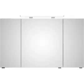 Saphir »Serie 4010 Badezimmer-Spiegelschrank inkl. LED-Aufsatzleuchte«, Badschrank 120 cm breit, 3 Türen, 6 Glas-Einlegeböden, inkl Türdämpfer