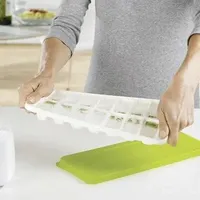 Joseph Joseph Quicksnap Plus Eiswürfelbehälter grün