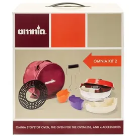 OMNIA Campingbackofen Set, Kit 2, 10-teilig
