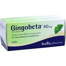 betapharm Gingobeta 40 mg Filmtabletten
