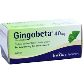 betapharm Gingobeta 40 mg Filmtabletten