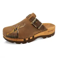 woody Herren Hubertus Clog, Tabacco, 42 EU
