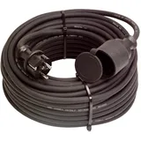 as - Schwabe AS Schwabe 60336 Strom Verlängerungskabel 16 A Schwarz 20.00 m H07RN-F 3G 1,5 mm2