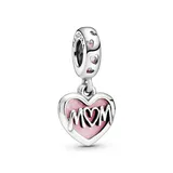 PANDORA Charm "Mom" Herz 798887C01