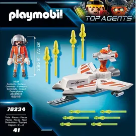 Playmobil Top Agents Spy Team Fluggleiter 70234