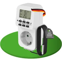 conecto Digitale Thermostat Steckdose 3600 Watt weiß