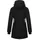 Arctic Seven Damen, Softshelljacke (XS-5XL) mit Kapuze abnehmbar - Wasserabweisend, Atmungsaktiv, Fleece innen, Warme Jacke Frauen - AS-305 XL, schwarz, - XL