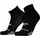 Brooks Ghost Lite Quarter 2-Pack Socken Schwarz 25