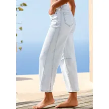 Buffalo Ankle-Jeans in angesagter Barrel-Form blau 34