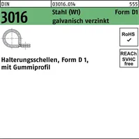 Industrial Quality Supplies DIN 301 Halterungsschelle St. D1 18