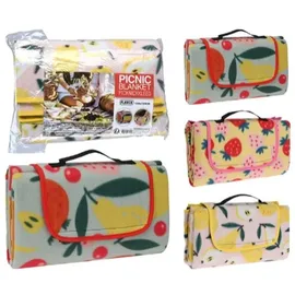 BigBuy Picknickdecke bunt 130 x 150 cm