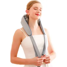 Axion Kraftwerk Kabelloses Nackenmassagegerät inkl. Wärmefunktion grau 50-74cm 0-12M