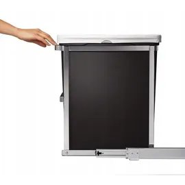 simplehuman Einbaumülleimer 30 l Schwarz