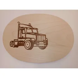 Frühstücksbrett Lkw Truck