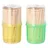 Papstar Fingerfood Picker rund 6,5 cm 400 St. Gedrechselt