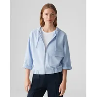 Opus Sweatjacke mit Kapuze Modell GUSA Hellblau, 42