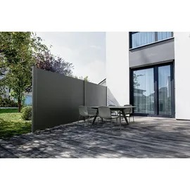 GAH Alberts Zaun-Set 200 x 180 cm Bronze/Aluminium