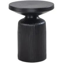 KADIMA DESIGN Beistelltisch Ø 40 x 50 cm Schwarz
