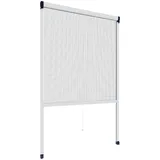powertec Insektenschutz -Rollo Fenster 130x160cm Weiß