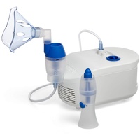 OMRON C102 Total – 2-in-1-Inhalationsgerät mit Nasendusche zur wirksamen Linderung von Schnupfen- und Allergiesymptomen bei Kindern und Erwachsenen