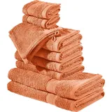 REDBEST Chicago Handtuchset 10-tlg. orange