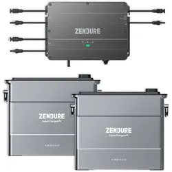 Zendure SolarFlow Set 3,84kWh Smart PV Hub 1200 MPPT mit 2x AB2000 Erweiterungsbatterie