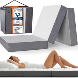 DYNMC you Klappmatratze – Gästematratze klappbar Mittel Hart H3 – Test & – Gästebett klappbar – Faltmatratze Standard – B...
