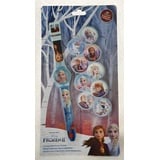 Kids Licensing | Analoge Uhr für Kinder | Frozen 2 Design | Kinderarmbanduhr | Mehrfarbig | Austauschbare Kugeln Kunststoffdeckel | Einfache Verwendung | Uhr mit Licht | Offizielle Lizenz