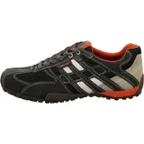 GEOX Snake U4207K dark grey/off white 43