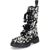 Gio GIO+ Halbschaftstiefel Schwarz weiß