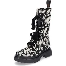 Gio GIO+ Halbschaftstiefel Schwarz weiß