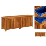 vidaXL Garten-Aufbewahrungsbox 150x50x58 cm Massivholz Akazie