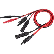 Flir TA90 Duale MC4-Messleitungen mit Stecker und Buchse und Bananenstecker