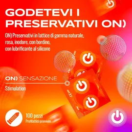 On) Condoms Genoppt 100 St.