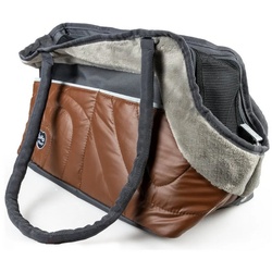 DUVO+ Tiertransporttasche Paris Pet Bag Chic karamell für Hunde