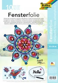 Fensterfolie selbsthaftend FOLIA 450300 35x50cm 10er