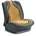 Carpoint Holzkugel-sitzauflage Classic 126 x 39cm