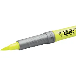 BiC Textmarker Highlighter Flex gelb Packung mit 12 Stück